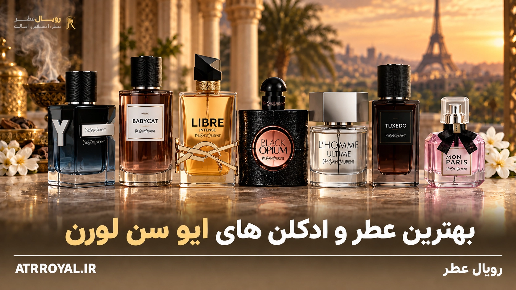 بهترین عطر و ادکلن های ایو سن لورن